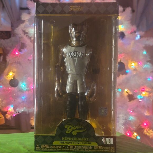 Premium Gold Kevin Durant Funko Pop Vinyl Figure NBA Sponsored - Picture 5 of 6